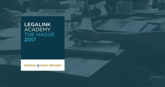 Legalink Academy - The Hague 2017